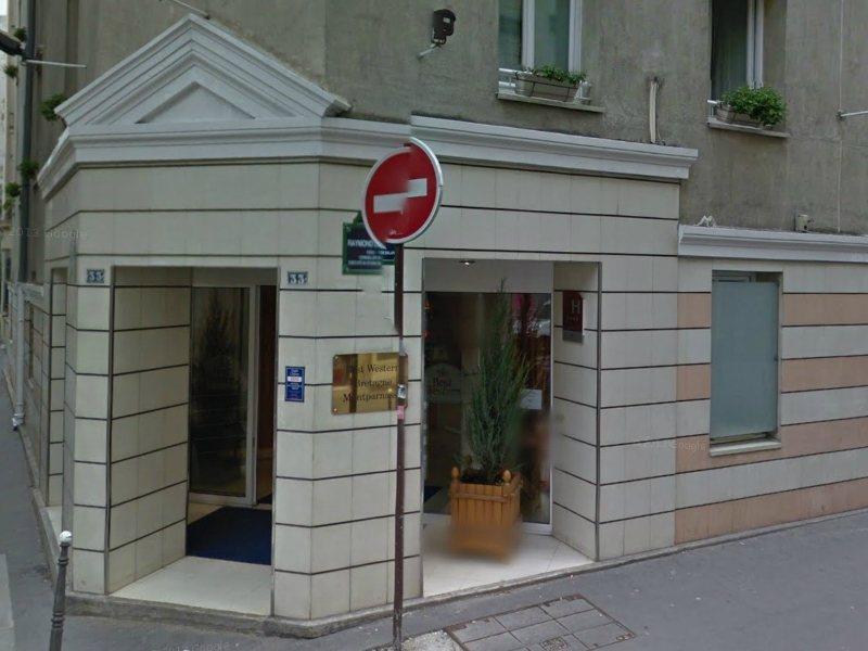 Hotel Western Bretagne Montparnasse Parijs